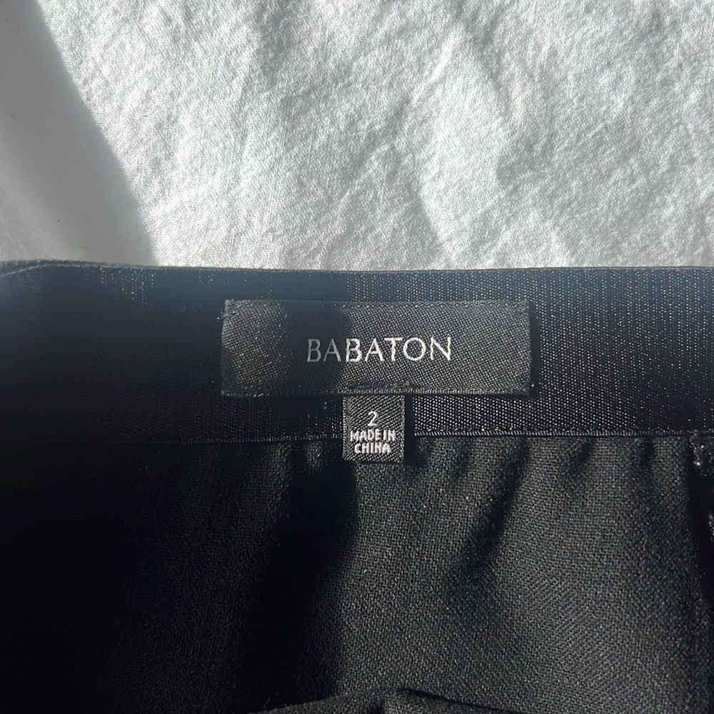 Babaton black skirt size 2 - Picture 2 of 3
